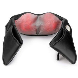 Shiatsu Neck Shoulder Back Massager with Heat and Car Adapter